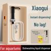 Extended Kitchen Soap & Sanitizer Dispenser with Detergent Pump