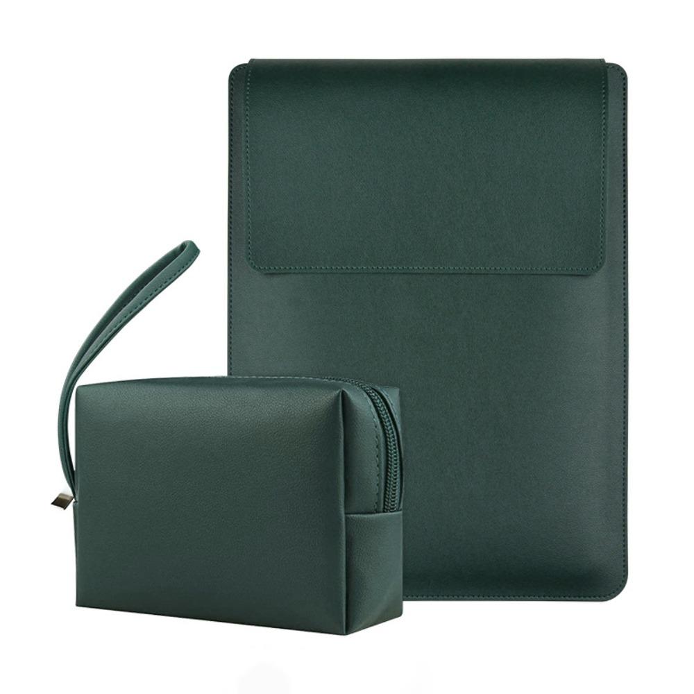 PU Leather Laptop Sleeve Case Bracket Design Laptop Bracket Inner Bag  15/16 Inch Universal