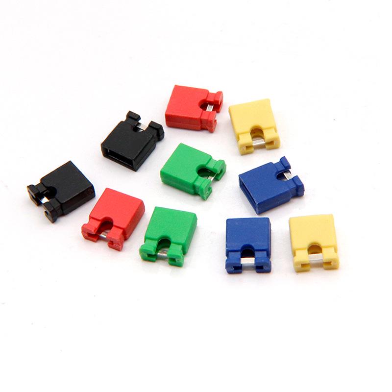 2.54mm Black Open/Closed Jumper Cap & Shorting Block