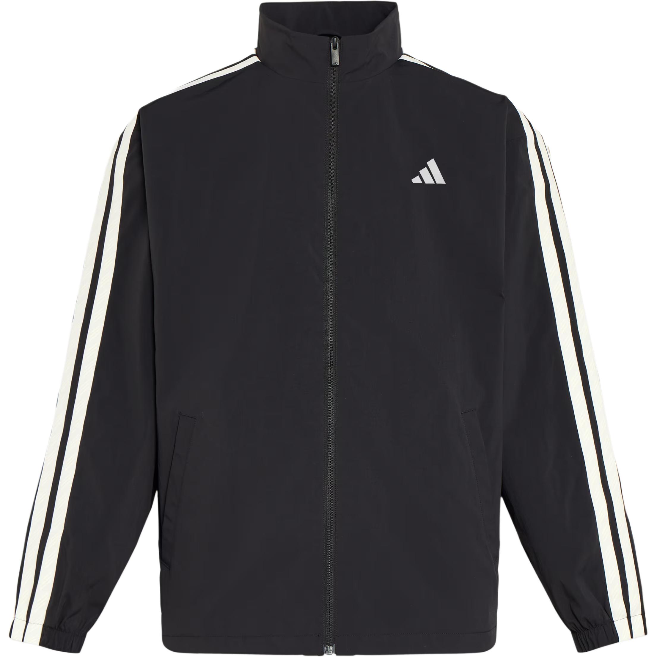 

Adidas FW25 ST 3ST WV Water-Resistant Fleece Sports Casual Striped Long Sleeve Jacket Men jackets KR2517 M