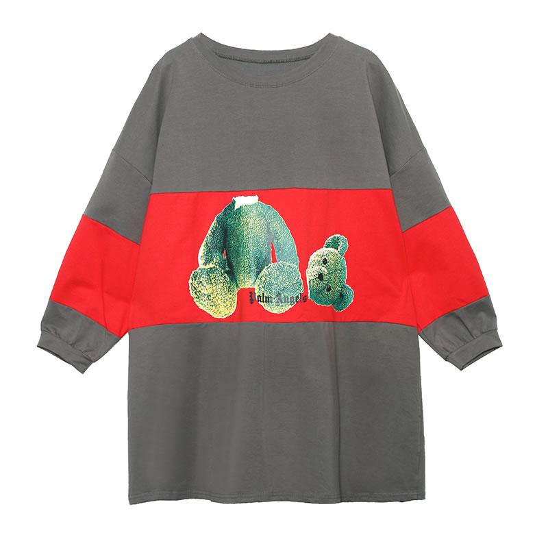 XITAO принт с рисунком буквенная футболка женская модная элегантная длинная футболка — фото 8