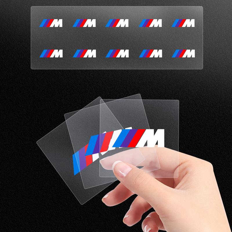 Interior Random Stickers Car Goods Car Steering Wheel Decal For BMW M M2 M3 M4 M5