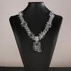 Acrylic Necklace Waterproof Necklace Clear Pendant Necklace Suitable for Fashion Individuals Seeking Unique Accessories