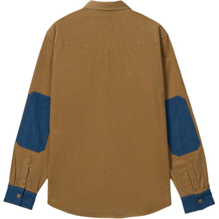 Levis Vintage Comfortable Color Block Simple Button Long Sleeve Shirt Men Shirts 004YY-0000