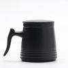 Ceramic Tea Infuser Mug with Wooden Handle