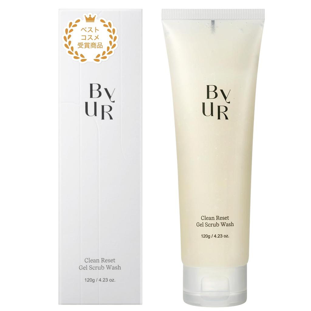ByUR Clean Reset Gel Scrub Wash Facial Cleansing Foam Mild Pore Pore Moisturizing Korean Cosmetics Skincare 120g - Gel/Facial - Scrub, Peeling, Care,