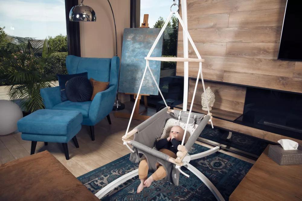 Baby swing Baby Grey - dotties