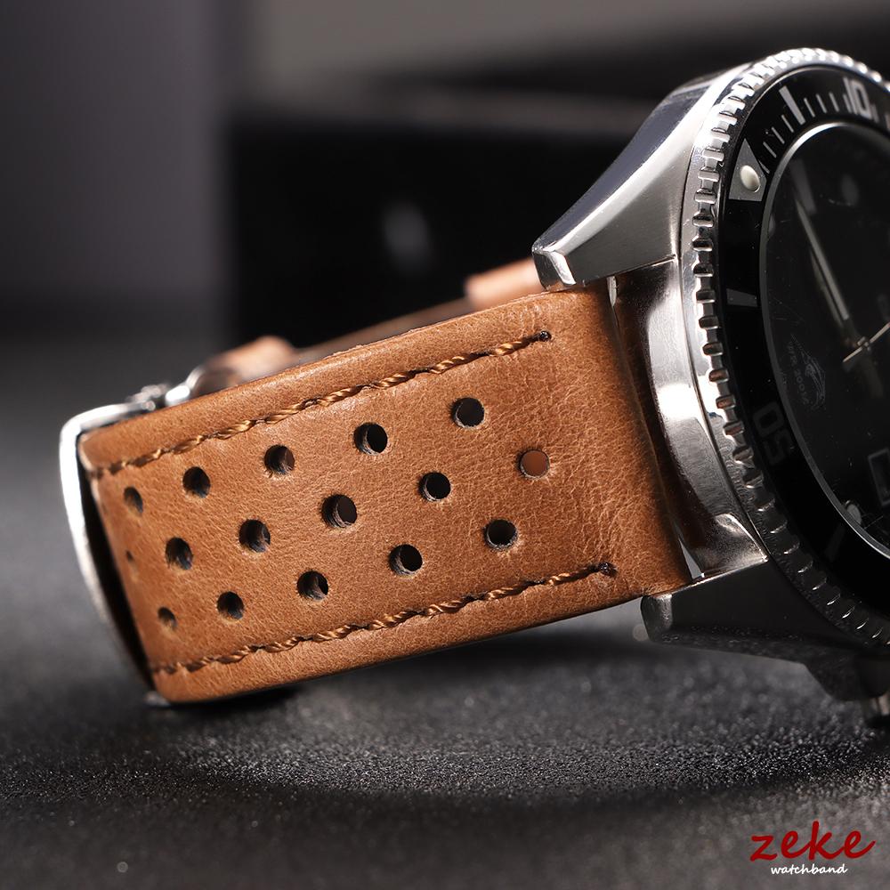 18mm 20mm 22mm Echtes Rindsleder Uhrenarmband Armband Vintage Weich Atmungsaktiv Kalbsleder Uhrenarmband Herren Damen Faltschließe Armbänder