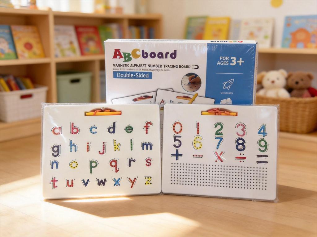 Children's Magnetic Drawing Board with Creative Steel Balls for Doodling