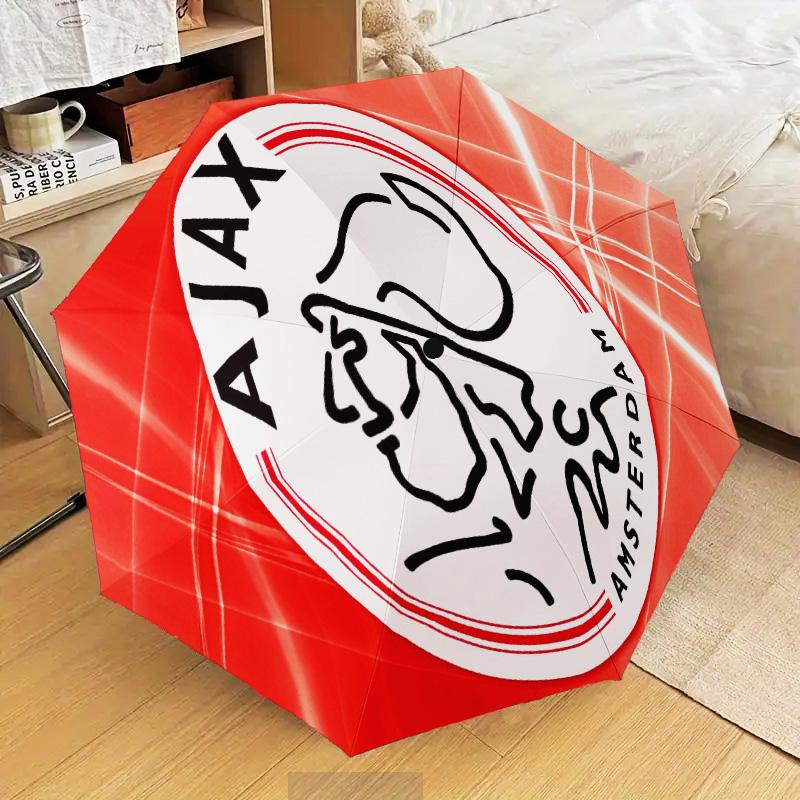 Bold Ajax Amsterdam Spirit Automatic Folding Umbrella - 8-Rib Travel Umbrella with Auto Open/Close & Portable Gifts for holidays or birthdays