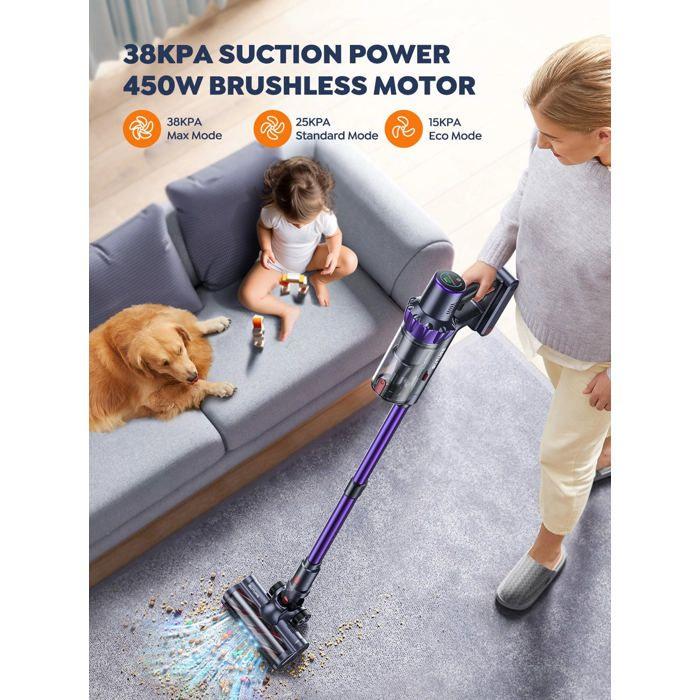 Cordless Vacuum Cleaner - BAZARLAND30 - Buture - 500W - 48Kpa - Capacity 1.5 L