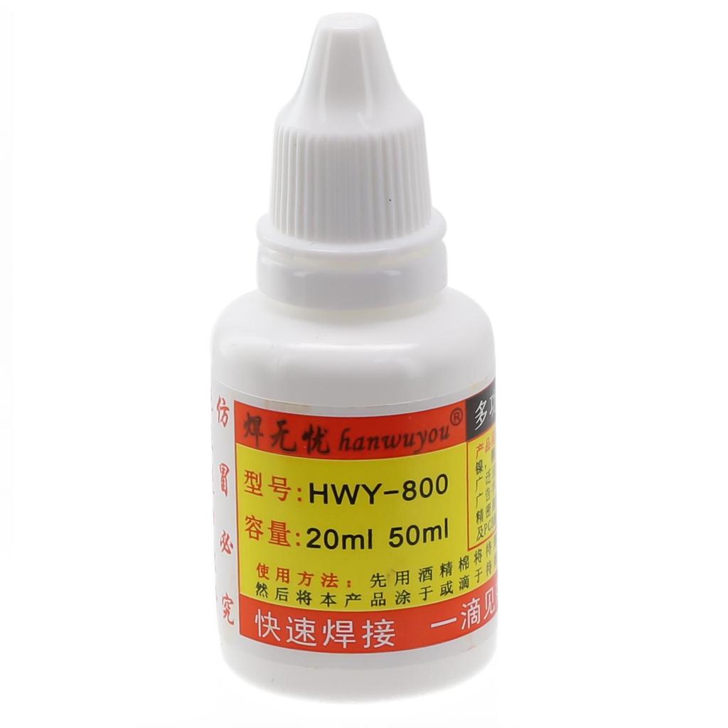 20ml Stainless-Steel-Flux Paste Liquid Welding Solder Tool HWY-800 For Soldering