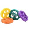 Natural Loofah Chew Toys for Small Pets: Hamster, Dog, Cat & Parrot Teeth Cleaners
