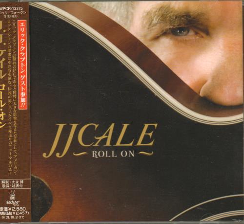

CD JJ CALE - Roll On WPCR13375 BECAUSE MUSIC 2009 Япония Оби Рок