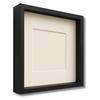 Deep box 3D frame 24.5x24.5 for moss handicrafts for photos, black
