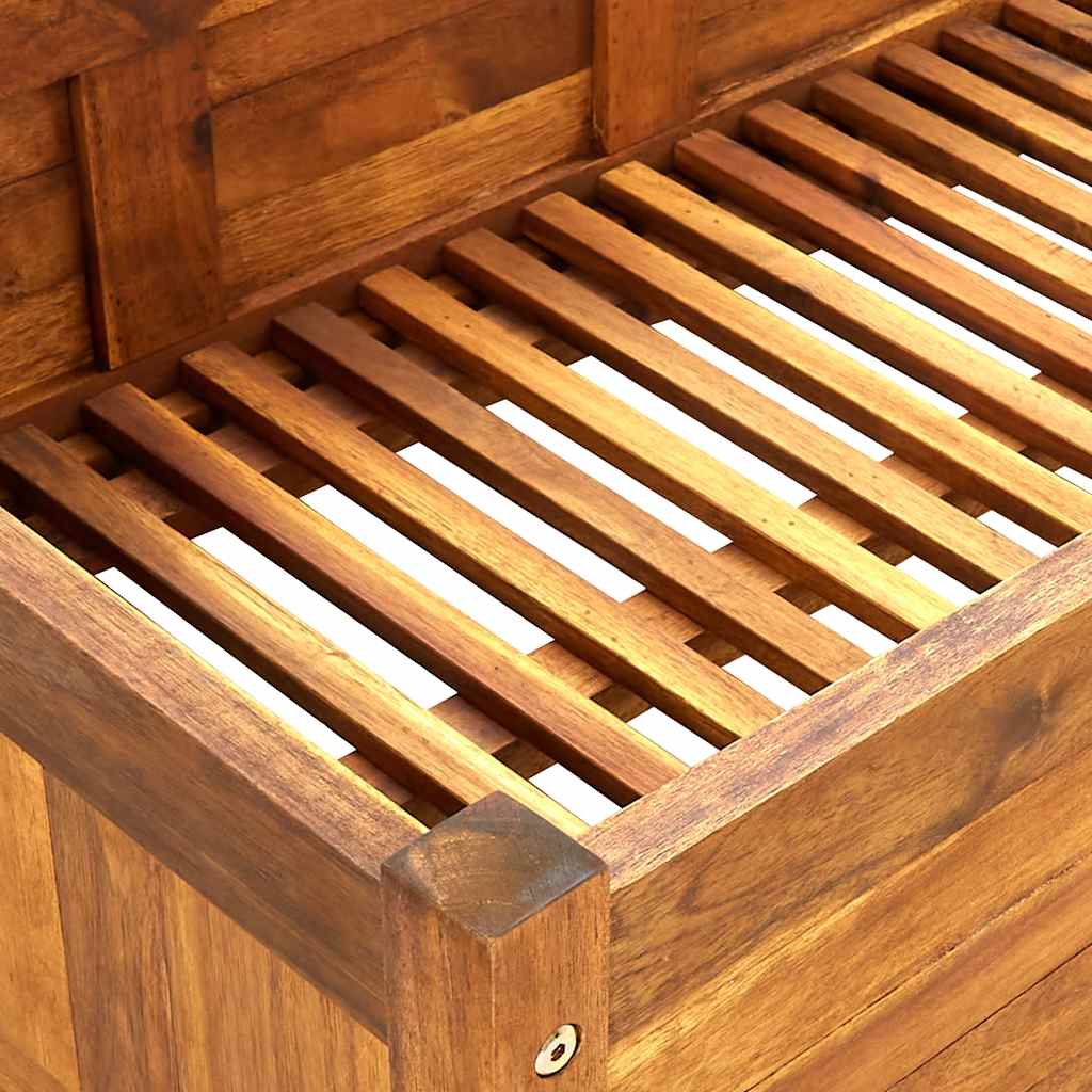Garden Raised Bed Acacia Wood 200 x 50 x 25 cm