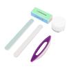 Professional Nail File Sanding Manicure Pedicure Polishing Buffer Block Nail Art Accessories Set 5pcs/set.