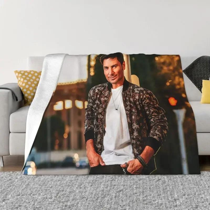 Chayanne Puerto Rican Latin Pop Singer Ultra-Soft Fleece Throw Blanket Warm Flannel Blankets for Bed Car Couch Bedspreads