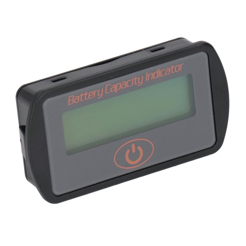 Battery Meter Lightweight Small Size Portable LCD Display Battery Capacity Voltage Indicator 8‑63V 48V