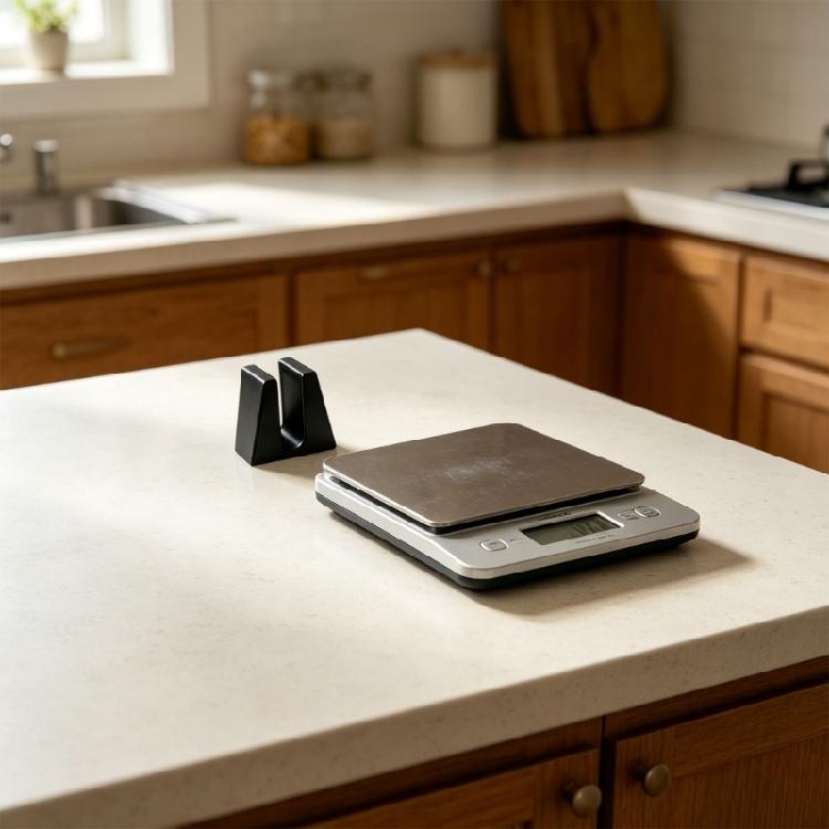 Sturdy Desktop Electronic Scale Stand With Smoothly Edges Rack Hold Body Fat Monitor Securely Without Scratching