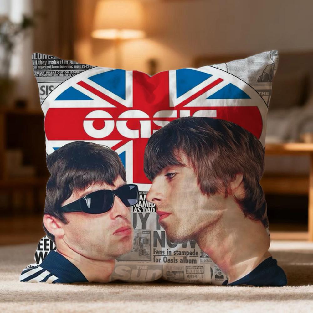 Fashion O-OOasis Cushion Cover Soft Washable Pillow Case Multi-Scene for Couch Bed Travel Office Use