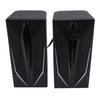 1 Pair 2.0 Inch Speaker with RGB Light USB Small Multimedia Speaker for Laptop Desktop PC