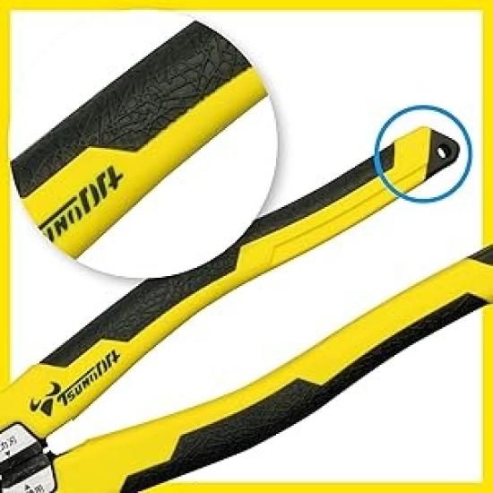 TSUNODA PW-DP200TG Electrician Power Pliers 200mm VA VVF Wire Cutter Stainless Made in Japan