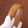 Lizard Grain Genuine Cowhide Watch Strap Waterproof Quick Release Leather Band 16/18mm 20mm 22mm Universal Replacement Wristband