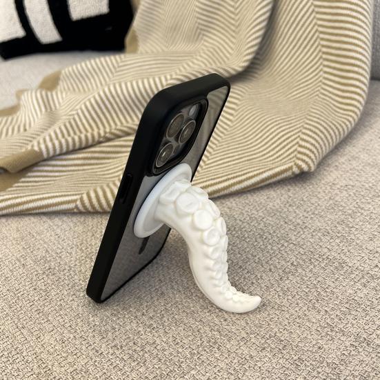Yousheng Octopus Tentacle Phone Holder Magnetic 3D Claw Grip Phone Mount with Strong Suction Multi-Angle Desktop Stand for Car