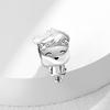 Europe Copper Metal Family Charm Bead Component Compatible With Authentic Original Bracelet High Quality Fine Jewelry High Quality Fine Jewelry