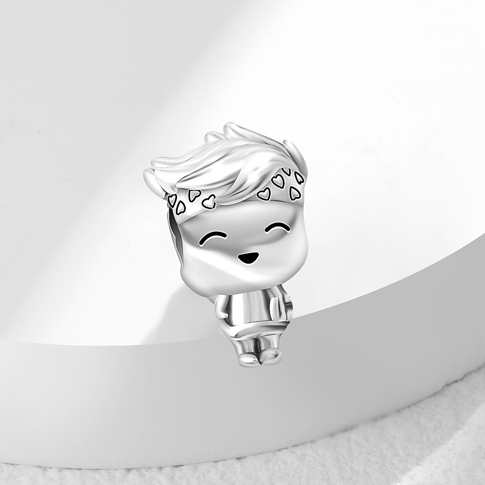 Europe Copper Metal Family Charm Bead Component Compatible With Authentic Original Bracelet High Quality Fine Jewelry High Quality Fine Jewelry