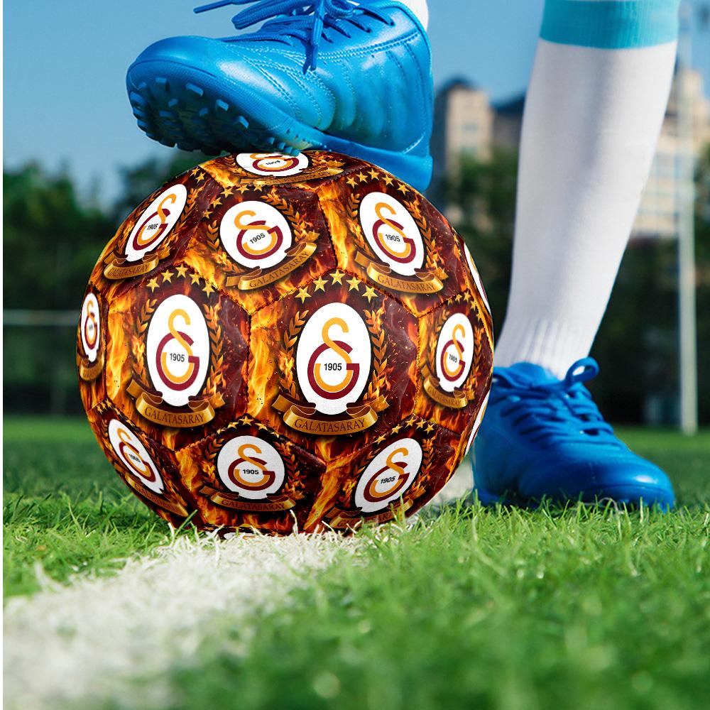 Galatasaray FC Size 5 Standard Football Durable Training Match Soccer Ball for Adult Outdoor Sports