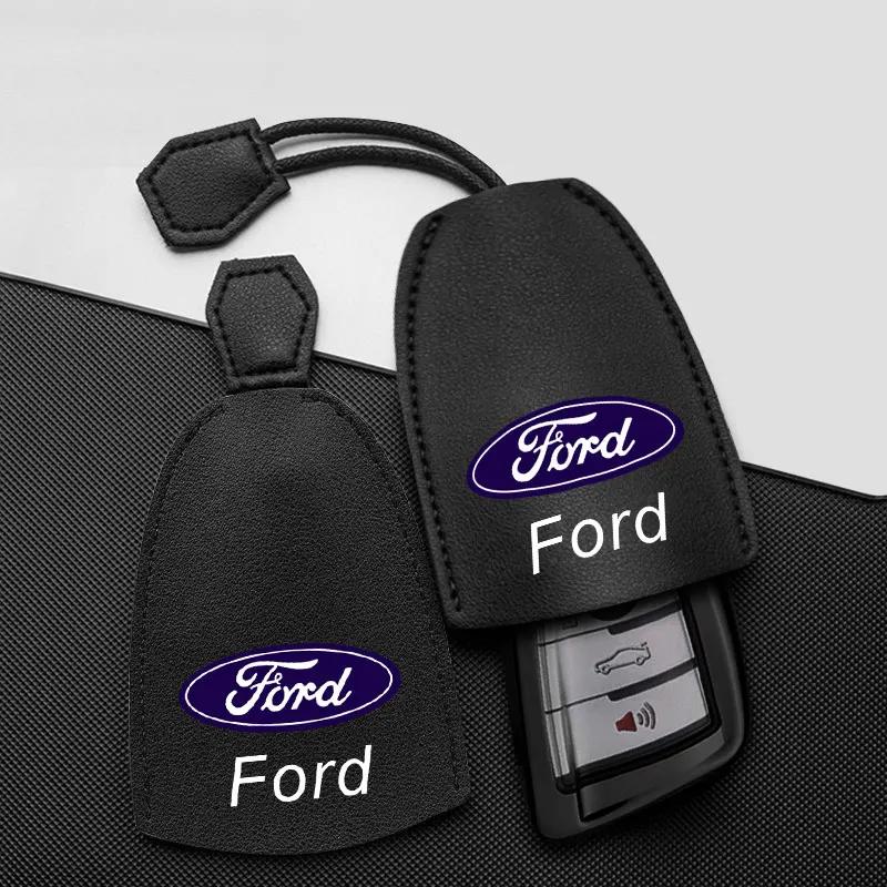 Car Key Storage Bag Creative Fashion Simple Decorative Keychain For Ford ST FOCUS 2 3 Mondeo Fiesta Kuga MK2 MK3 MK4 Ecosport