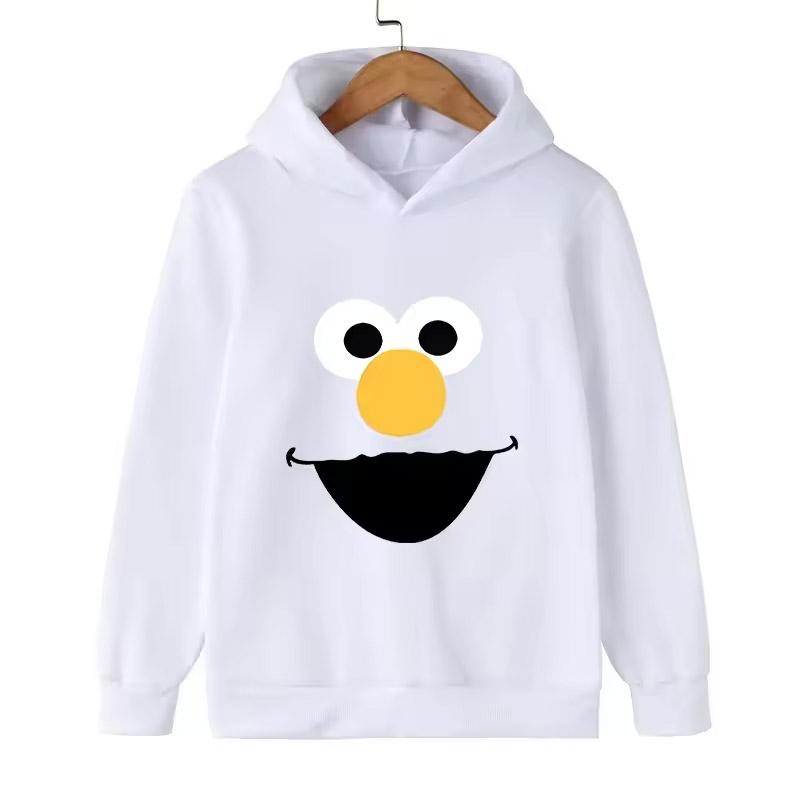 Spring and Autumn Cartoon Print Children's Hooded Hoodie Top New Casual Fashion Kid Sweatshirt Coat Boys/Girls Hooded Pullover