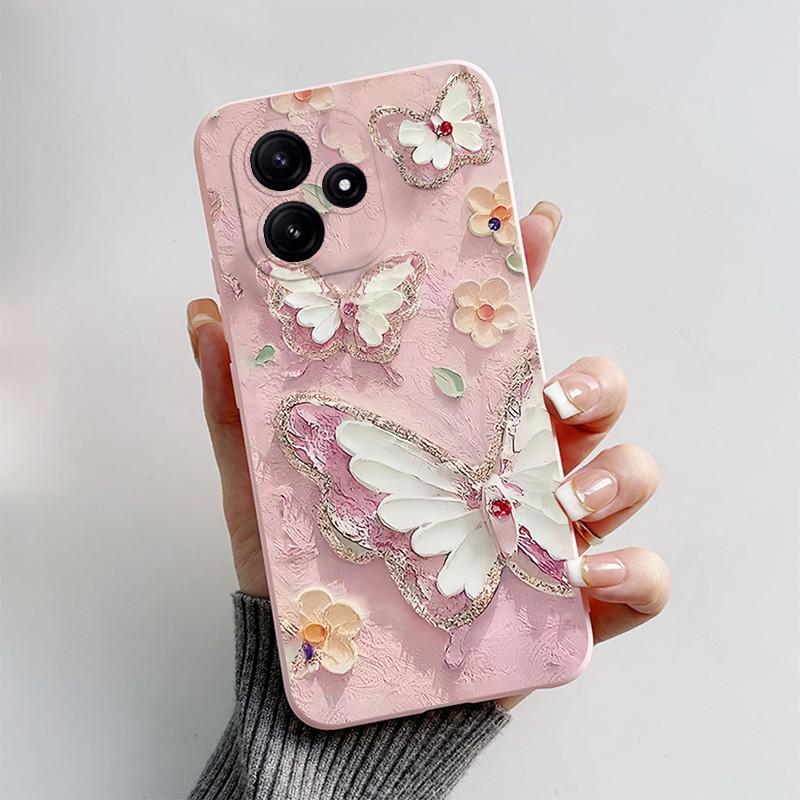 Case For Xiaomi Redmi 12 5G Case Popular Butterfly Soft Silicone Back Phone Case For Redmi 12 5G Cover For Redmi 12 5G 6.79 inch