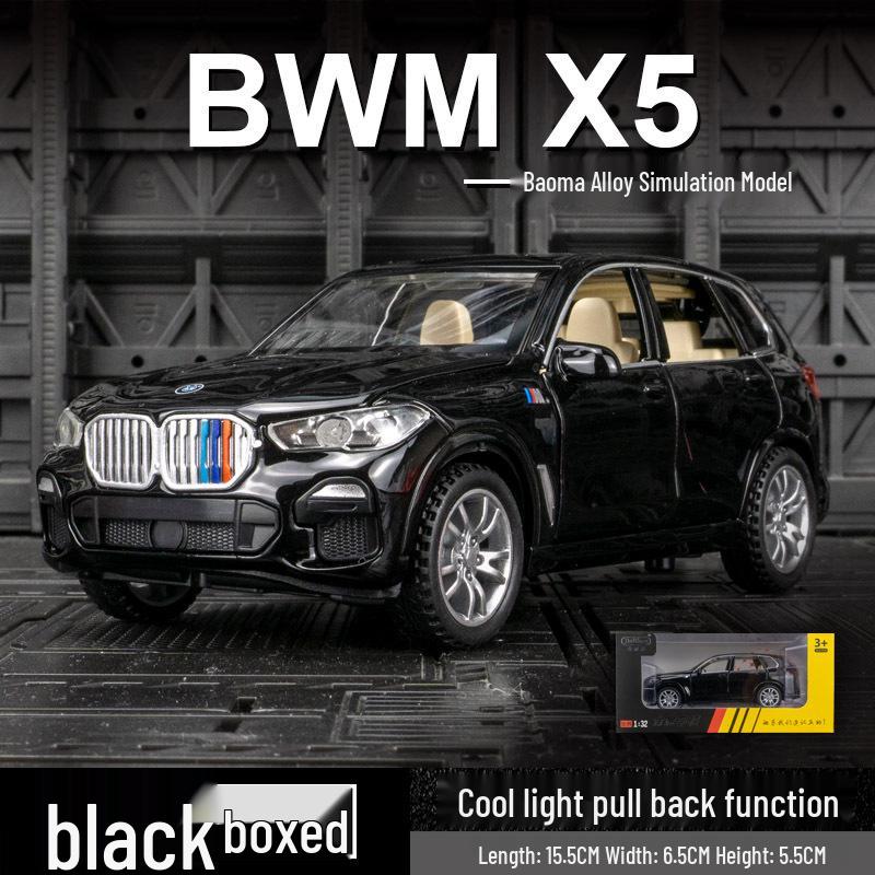 

Jinlifang 1901-4 X5 Внедорожник Модель из сплава Орнамент - Коллекционный инерционный металлический седан