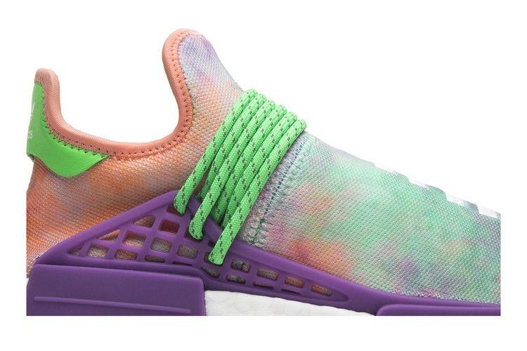 Męskie Trampki adidas Human Race NMD Pharrell Festiwal Holi (Koral Kredowy) Koralowy Kredowy/Zielony Błysk-Fioletowy Laboratoryjny