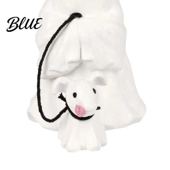 Windowsill Halloween Decoration Ghost Figurine Spooky Resin Statue Classic Office Ornaments for Indoor Outdoor Tabletop Decor Durable Retro
