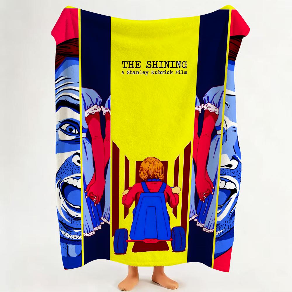 Movie T The S Shining Flannel Blanket Suitable for Sofa Living Room Bedroom