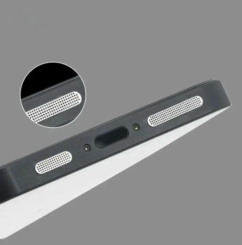 Universal Anti Dust Kit, Speaker Mesh Sticker USB Port Dust Plug with Tweezers for Micro USB Type C iPhone Huawei