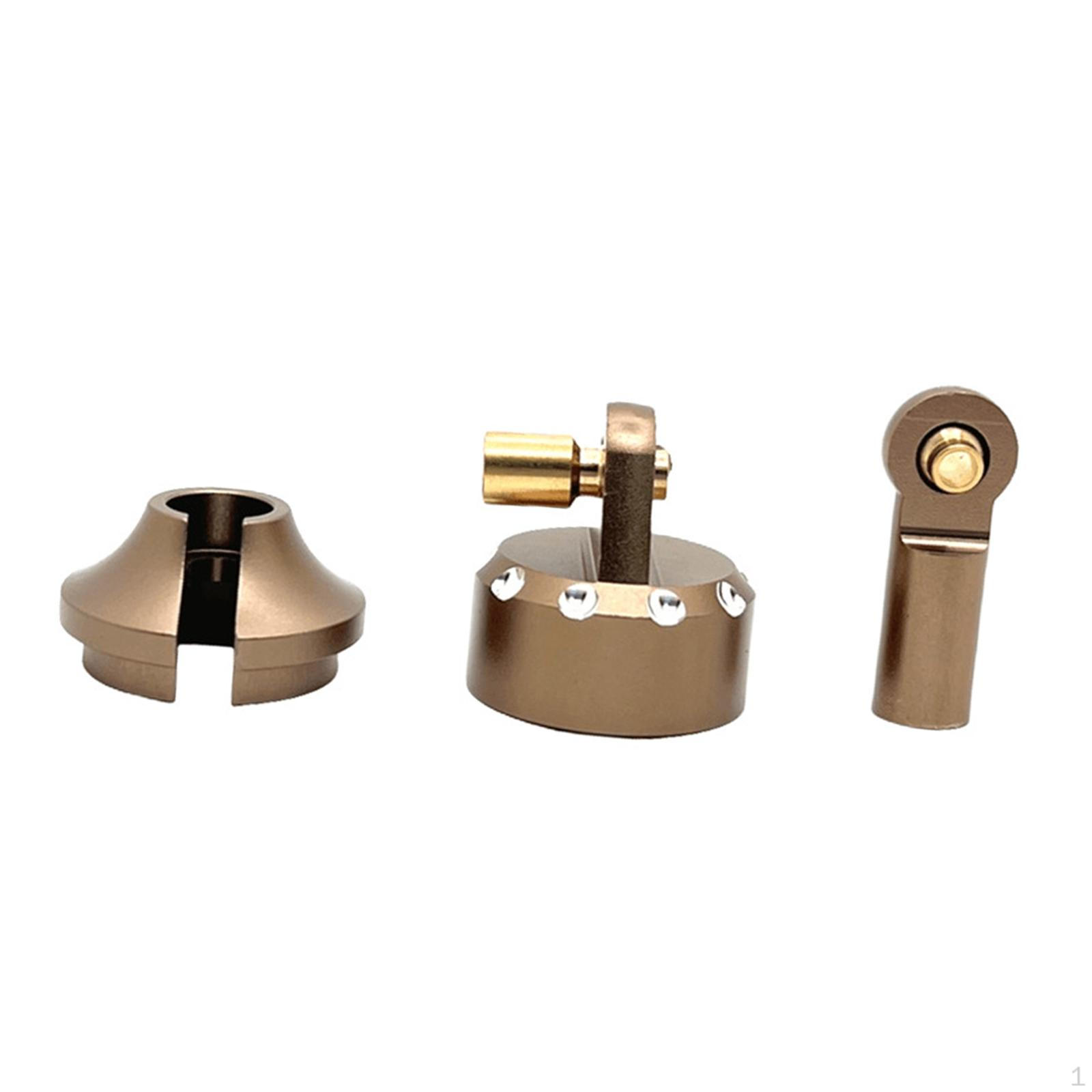 

1/7 7303 RC Car Trucks Aluminum Components for Shock Absorbers Kit золотистий