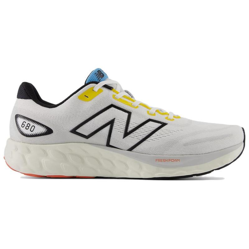 New Balance Fresh Foam 680v8 'White Ginger Lemon' Sneakers M680LW8