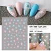 Five-Pointed Star Nail Stickers Foil Hollow Star Decals Flexible Hand-Painted Pentagram Self-Adhesive Nail Art Stickers