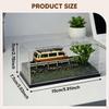 1/64 Model Car Display Case Simulated Parking Lot Showcase Diorama Acrylic Storage Organizer