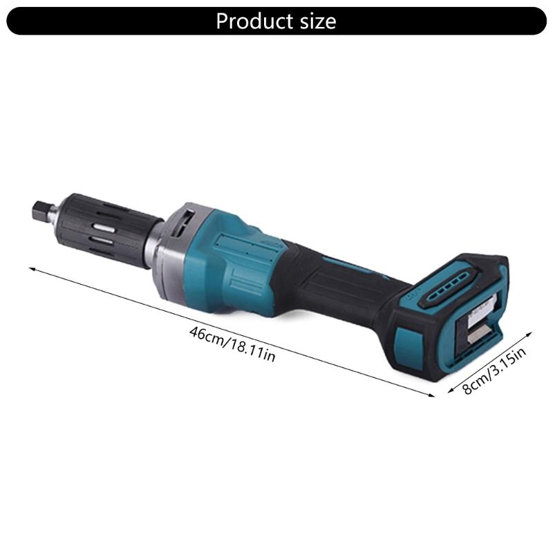Highly Power Electric Straight Grinder Brushless Die Grinder with Slim Design for Woodworking and Metalworking Project