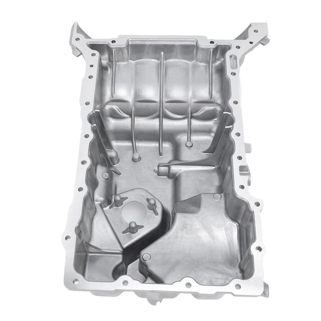 Engine Oil Pan Aluminium Alloy Rustproof 2700107600 Replacement for Benz CLA250 GLA250 GLA45 AMG