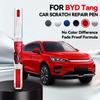 För BYD Tang 1996-2026 Färgreparationspenna Touch Up Repborttagare DIY Biltillbehör Svart Vit Grå Silver Blå Röd