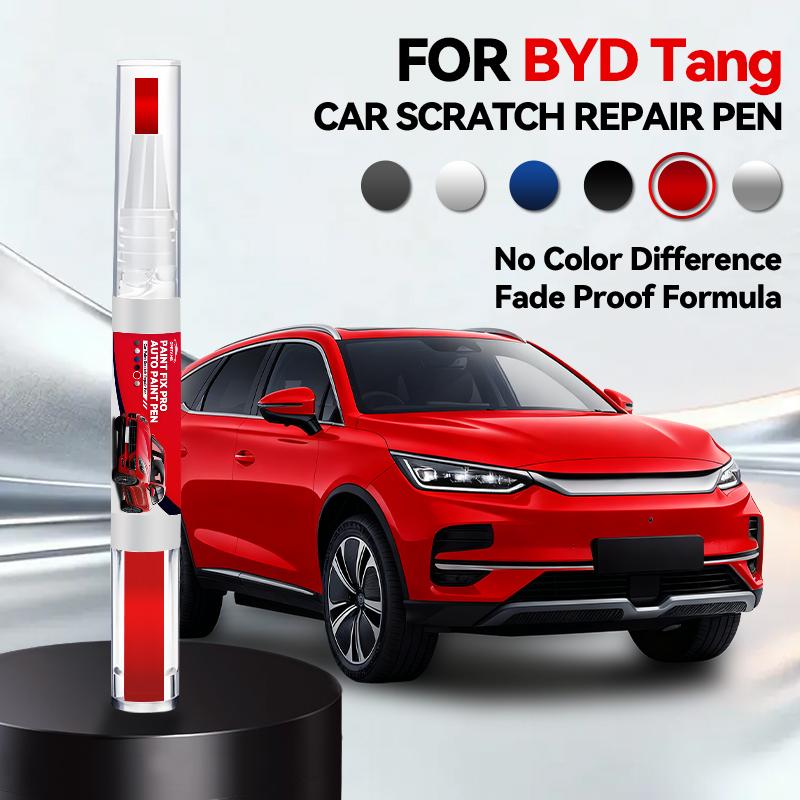 Zweckfahrzeug Für BYD Tang 1996-2026 Lackreparaturstift Ausbesserungsstift Kratzerentferner DIY Autozubehör Schwarz Weiß Grau Silber Bl