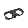 Cup Holder Frame with Mounting Tabs Molded Center Console Black
