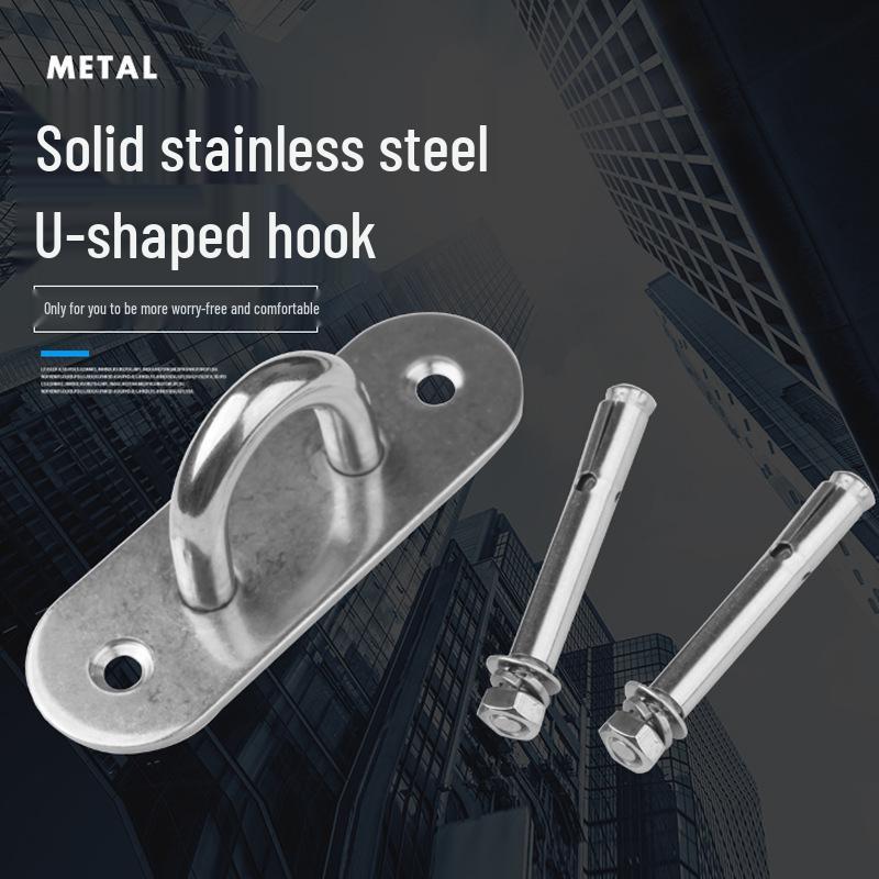 Jinrongda Heavy-Duty Stainless Steel Ceiling Hook for Fans